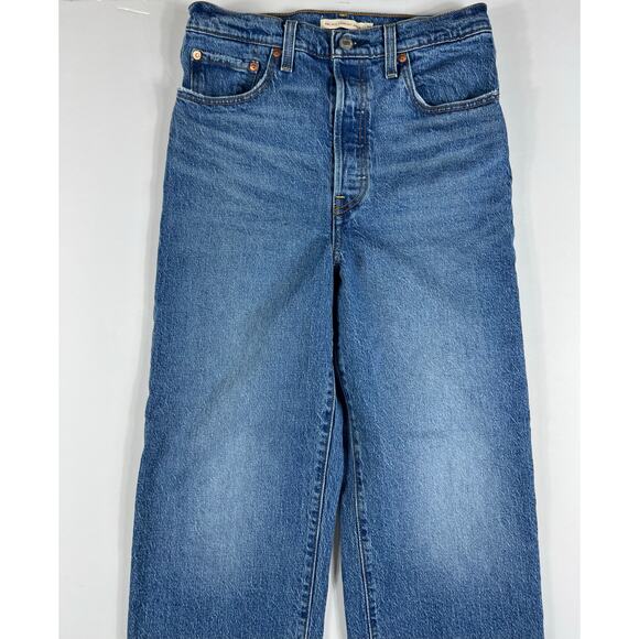 Levi's Ribcage Straight Ankle High Waist Jeans size 28 x 27 - Picture 2 of 11